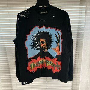 Black Hellstar "Krazy K" long sleeve tee
